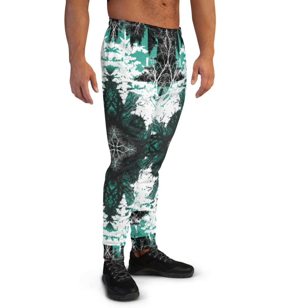 Cyber Forest Joggers Teal