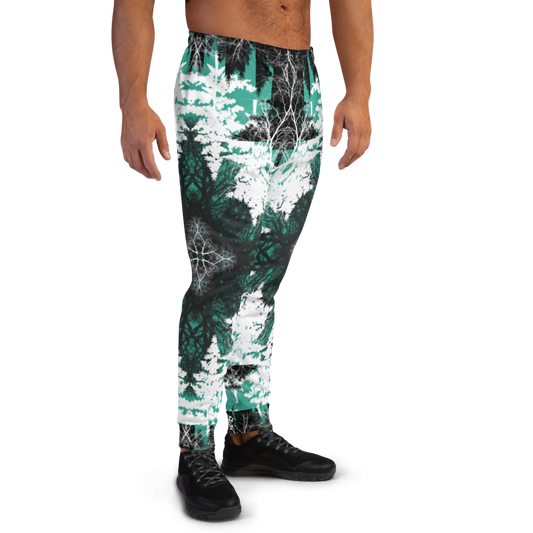 Cyber Forest Joggers Teal