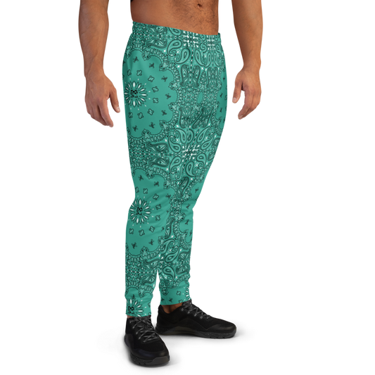 Bandanna Joggers Teal