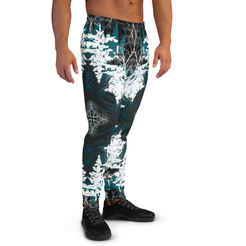 Cyber Forest Joggers Blue