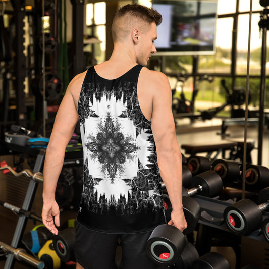 Men's Tank Top Original Artwork by @parkerhiart