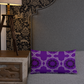 MH Purple & Black Mandala Throw Pillows