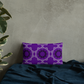 MH Purple & Black Mandala Throw Pillows