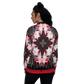 Cyber Forest Bomber Jacket Red