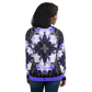 Cyber Forest Bomber Jacket Ultra Violet