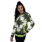 Cyber Forest Bomber Jacket Green