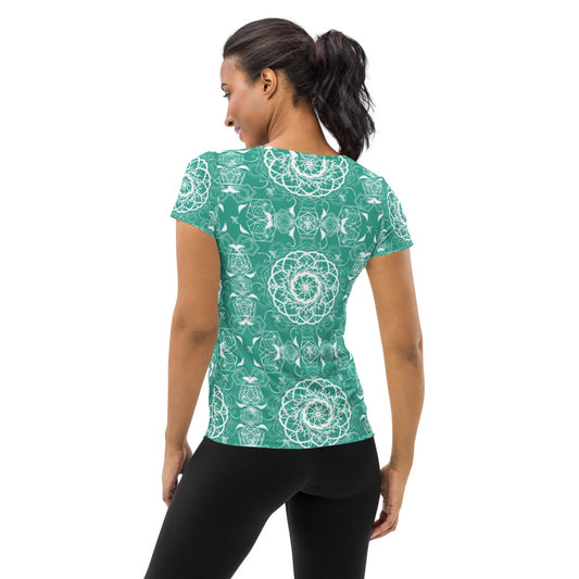 Mandala T-shirt Teal