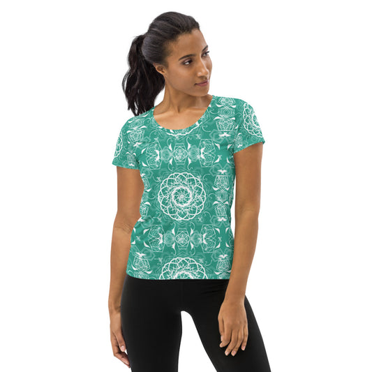 Mandala T-shirt Teal