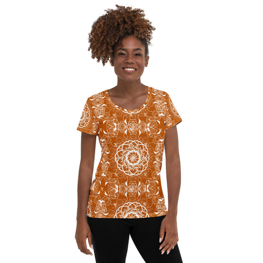 MH Mandala Rust Women's T-shirt