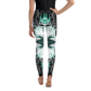 Cyber Forest Youth Leggings Teal