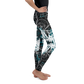 Cyber Forest Youth Leggings Blue