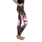 Cyber Forest Youth Leggings Red