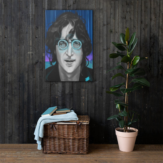 Tron Lennon by @parkerhiart on Canvas 24”x36”