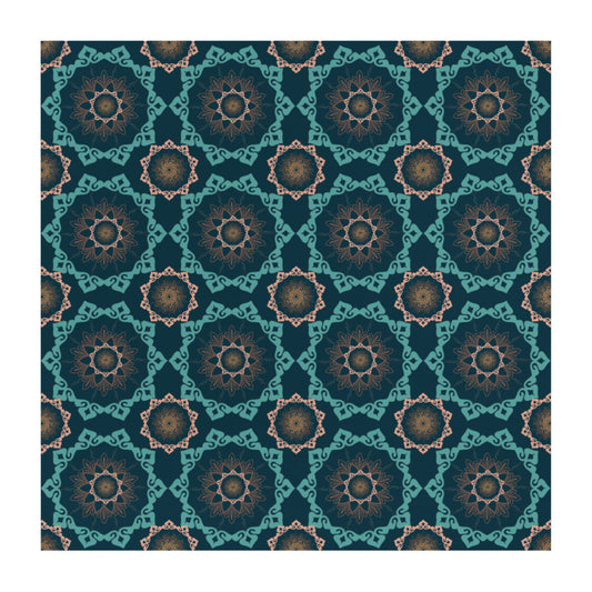 Mandala Fabric Navy