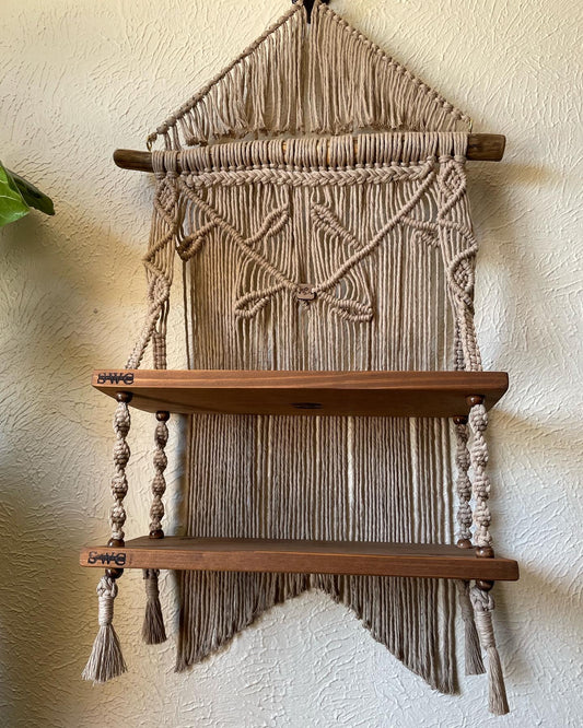 Macrame Shelves