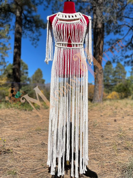 Macrame Goddess Dress