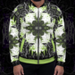 Cyber Forest Bomber Jacket Green