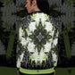 Cyber Forest Bomber Jacket Green