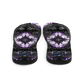 Cyber Forest Flip-Flops Purple