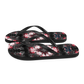 Cyber Forest Flip-Flops Red