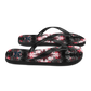 Cyber Forest Flip-Flops Red