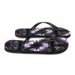 Cyber Forest Flip-Flops Purple