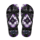 Cyber Forest Flip-Flops Purple