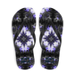 Cyber Forest Flip-Flops Ultra Violet